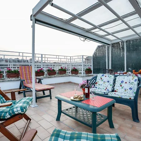 Enjoy The Sunset On Your Vatican Terrace